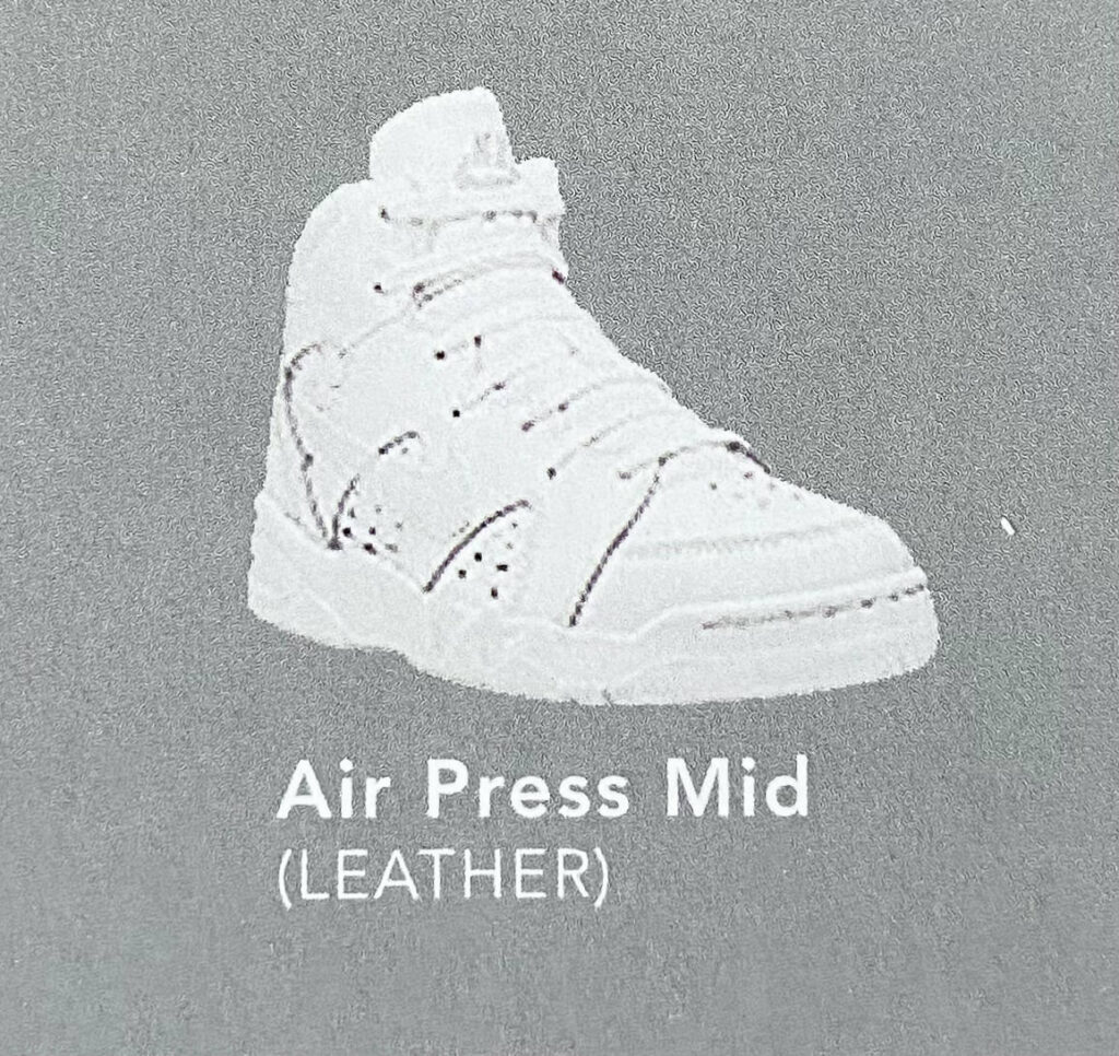 The Nike Air Press Mid. 