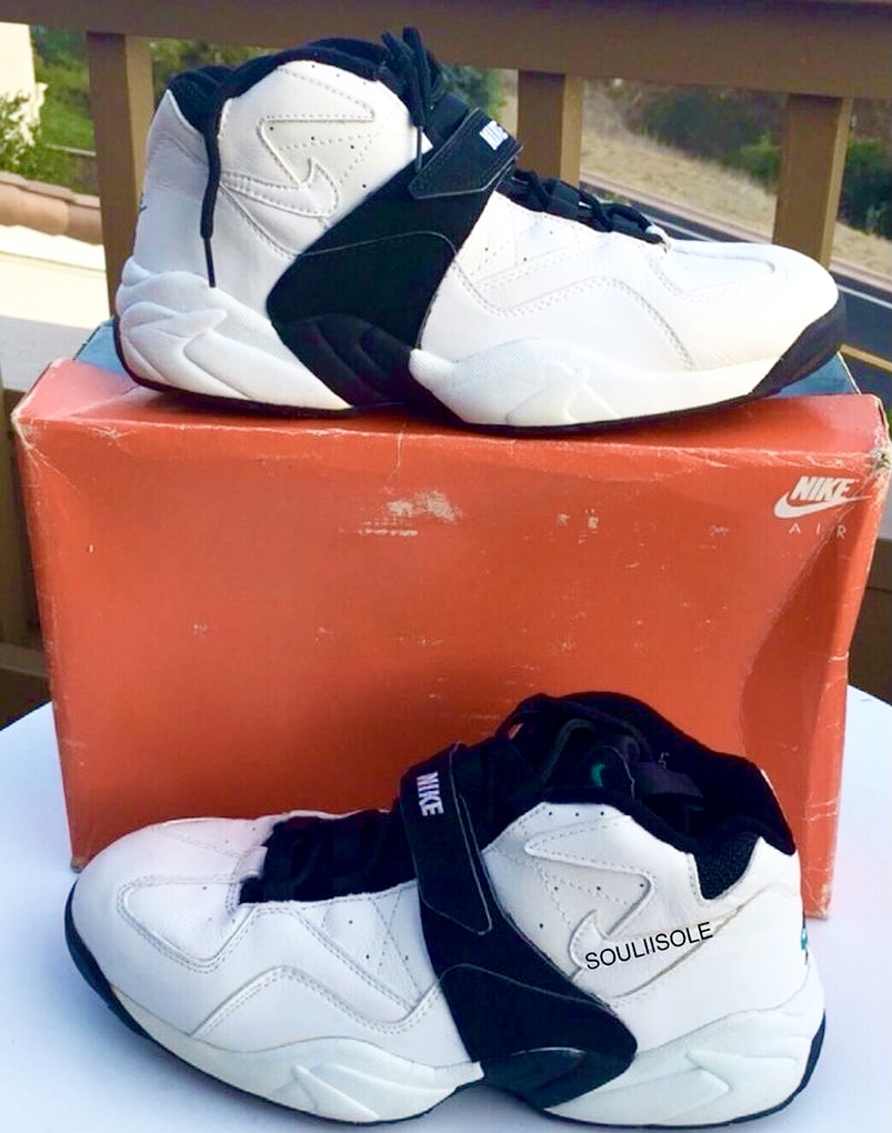 The Nike Air Gone Mid with box. 