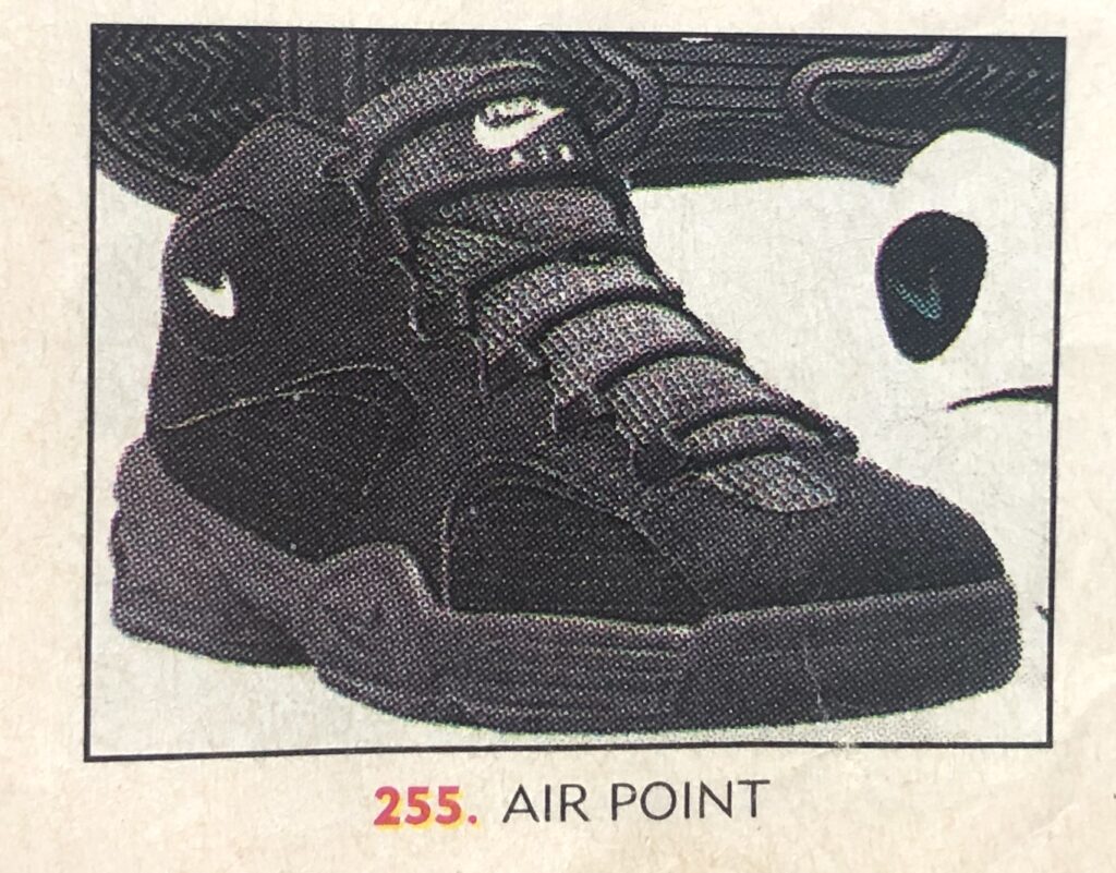 The Nike Air Point. 