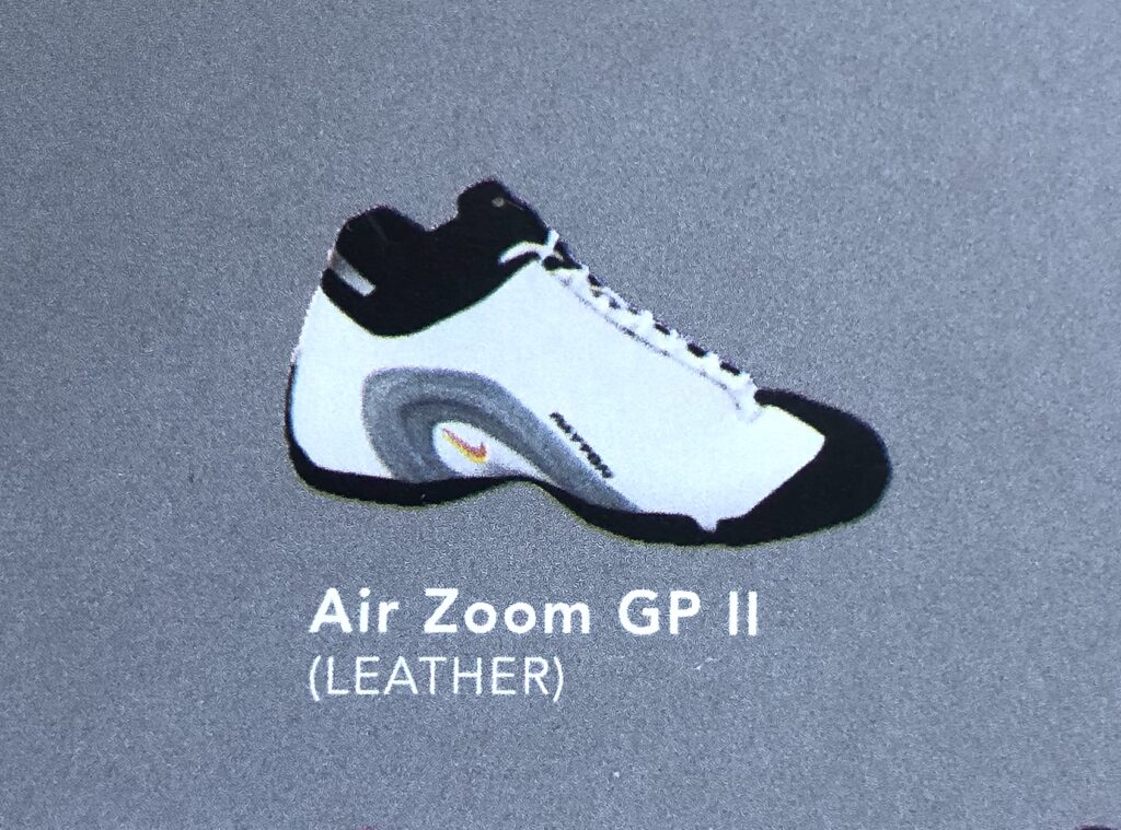 The Nike Air Zoom GP 2. 