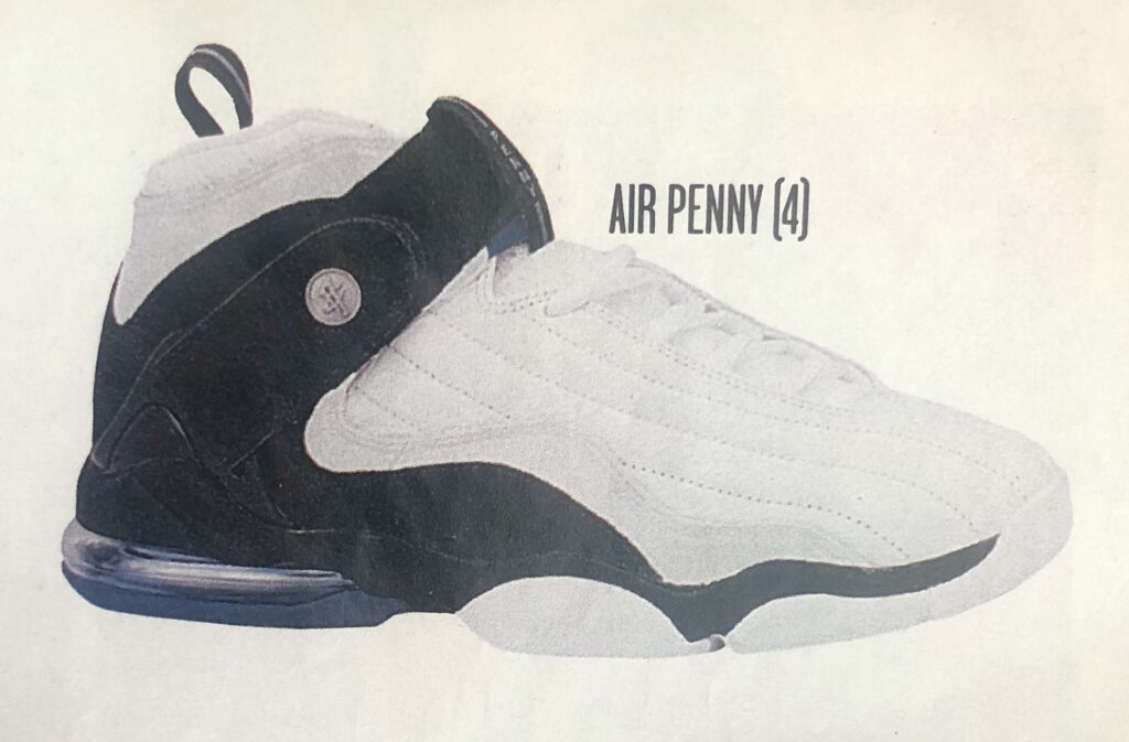 The Nike Air Penny 4, prototype. 