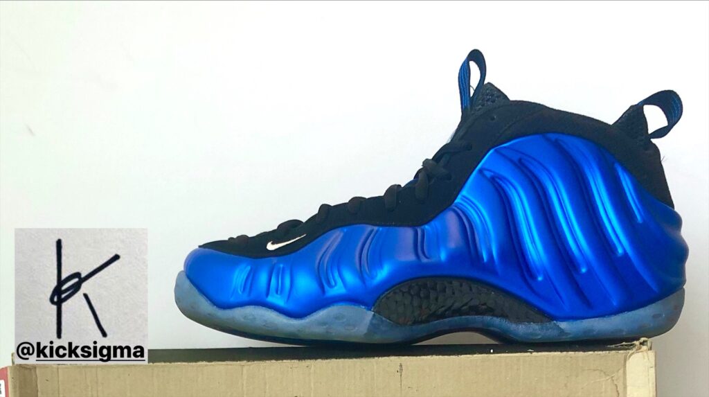The Nike Air Foamposite One. 