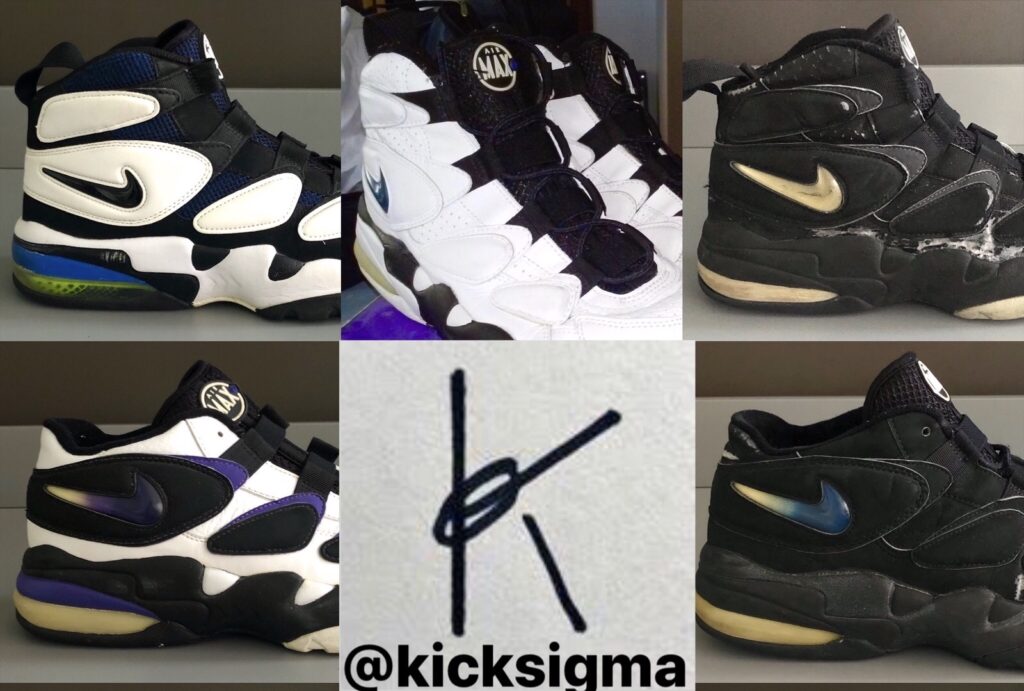 Nike Air Max 2 Uptempo OG colorways. 