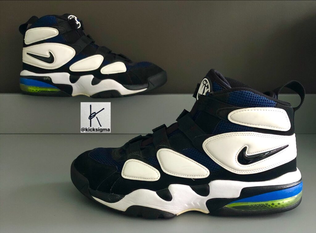 The Nike Air Max 2 Uptempo "Duke" colorway. 