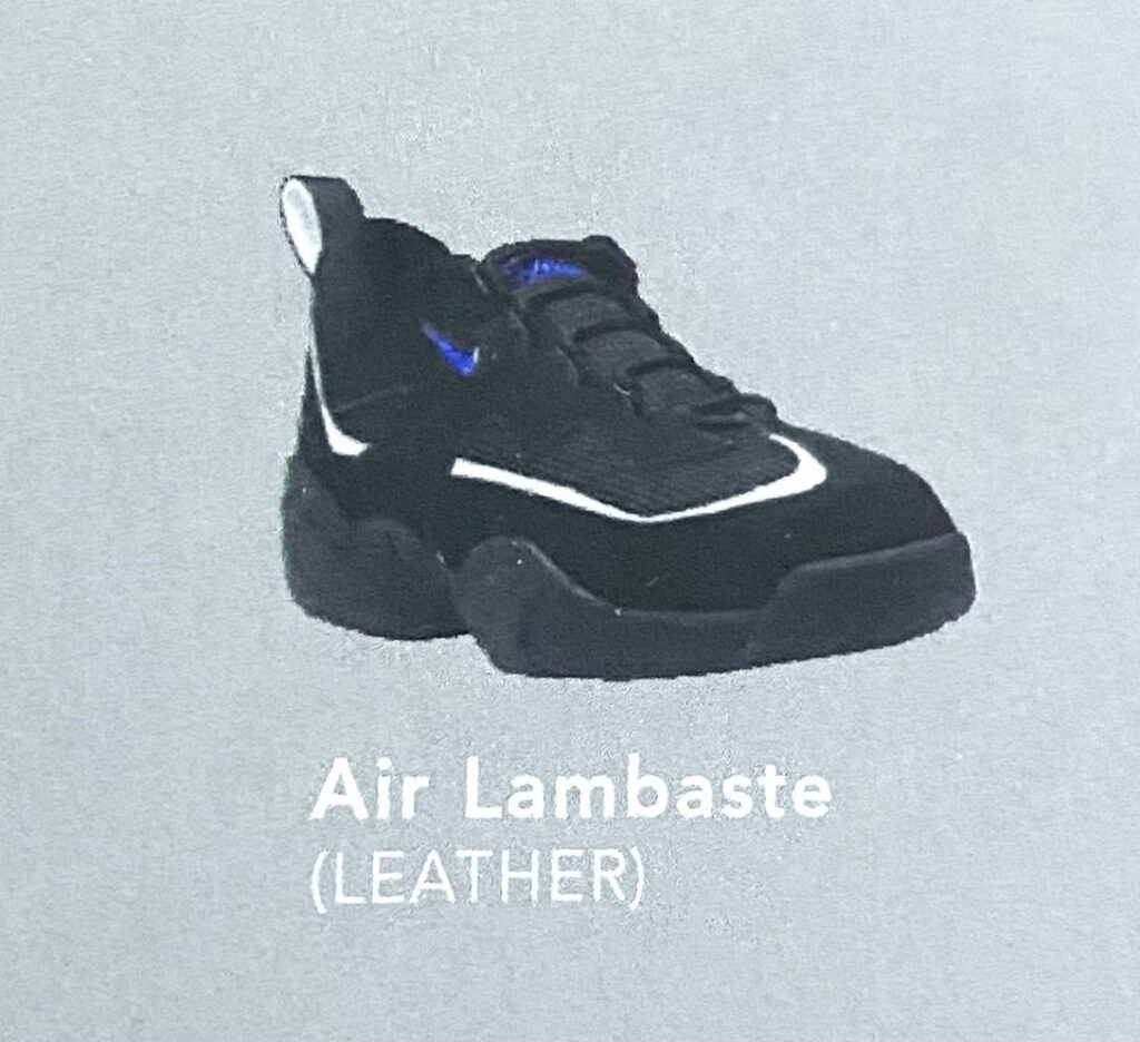 The Nike Air Lambaste. 