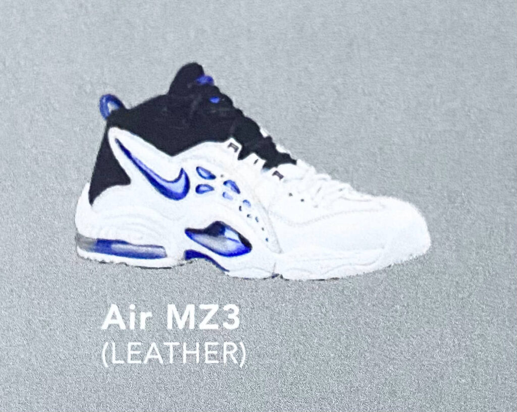 The Nike Air MZ3. 