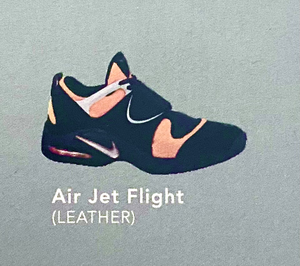The Nike Air Jet Flight. 