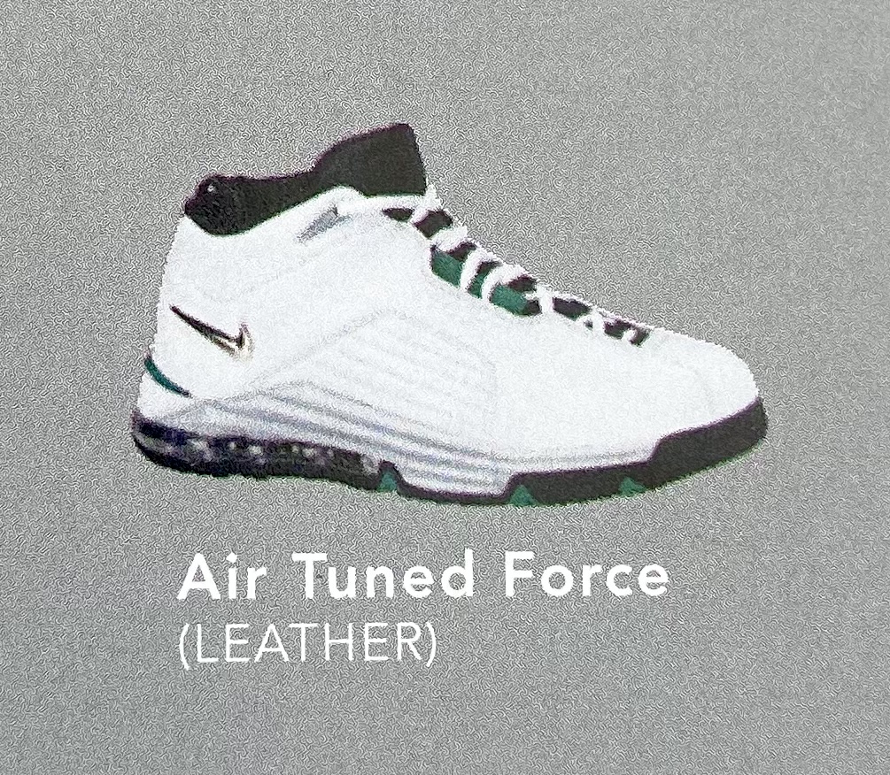 The Nike Air Tuned Force. 